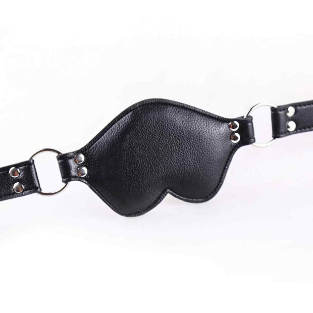 Big Lips Penis Gag Black