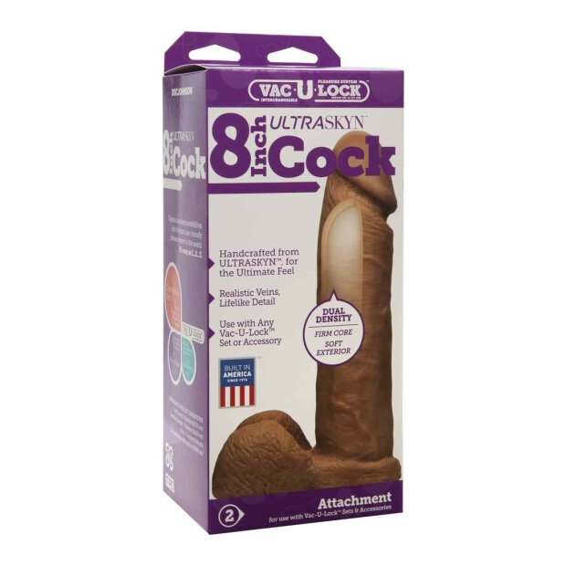 8 Inch ULTRASKYN Cock - Caramel