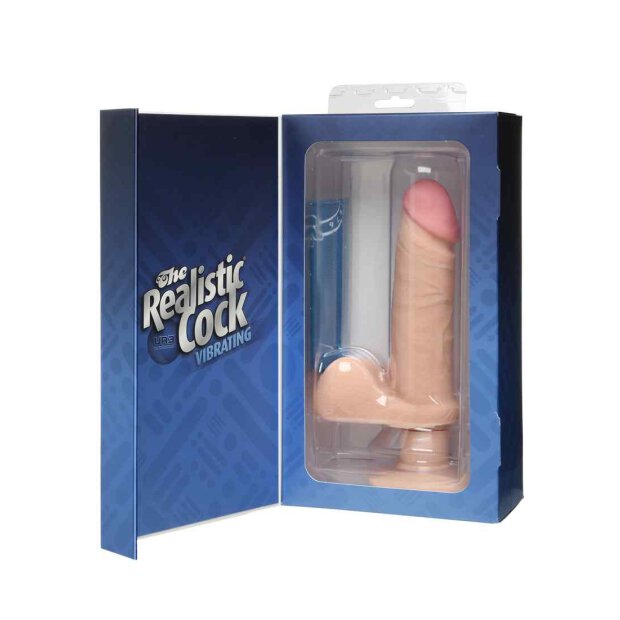 The Realistic Cock - UR3 - Vibrating 6 Inch - Skin