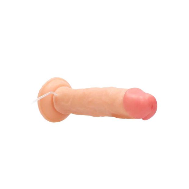 Vibrating Realistic Cock - 9" - Skin