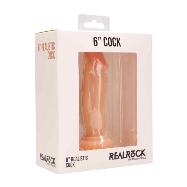 Realistic Cock - 6" - Skin