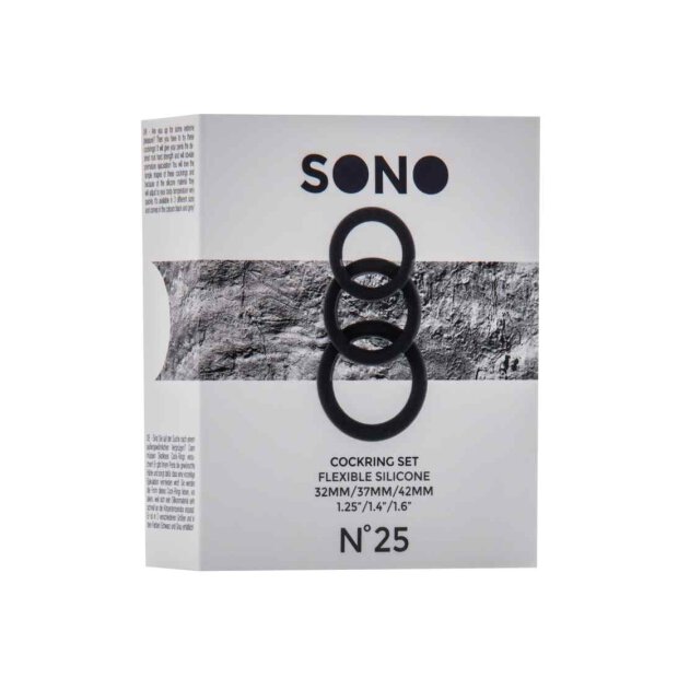 No.25 - Cockring Set - Black