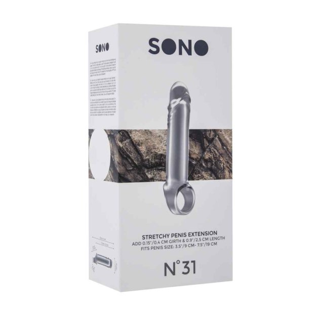 No.31  - Stretchy Penis Extension - Translucent