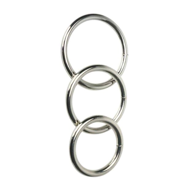 Master Series Trine - Steel Cockring Collection