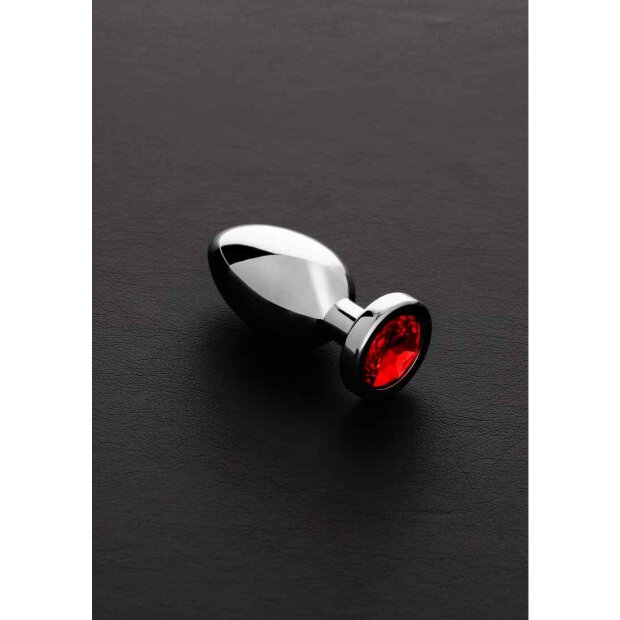 Jeweled Butt Plug RED Small 2,5 cm