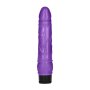 8 Inch Thin Realistic Dildo Vibe Purple