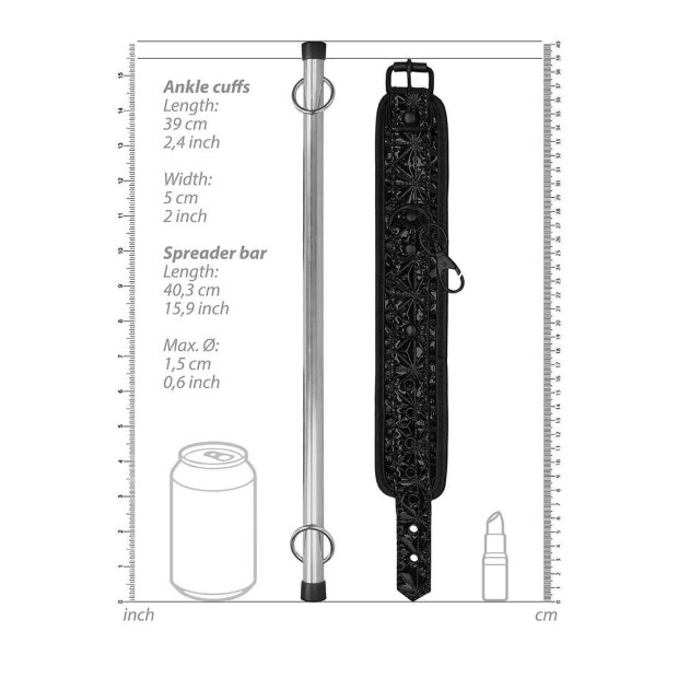 Luxury Spreader Bar Black
