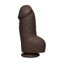 Fat D with Balls Firmskyn Chocolate 20.5cm