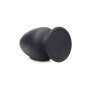Squeeze-It Squeezable Medium Anal Plug - Black 8,1 cm