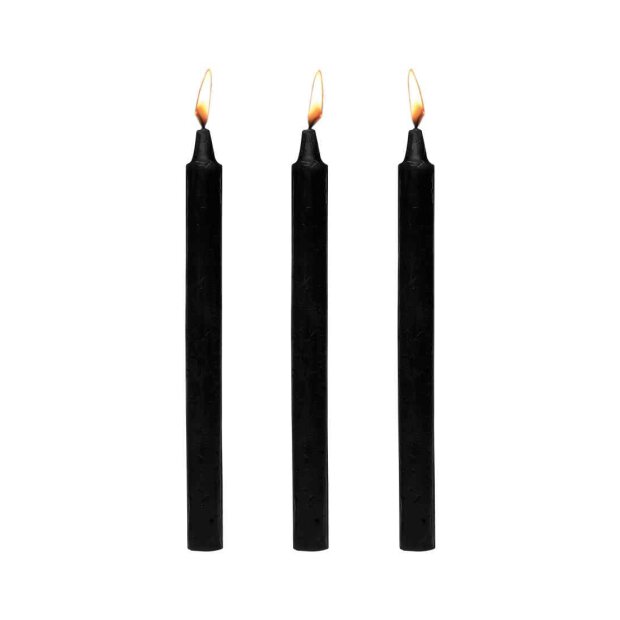 Dark Drippers Fetish Drip Candles Set of 3 - Black - 89 g