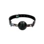 Breatheable Ball Gag - Old School Tattoo Style - Black