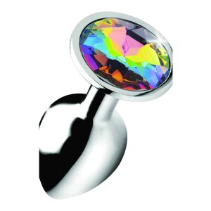 Booty Sparks Rainbow Prism Gem Anal Plug - Small -...