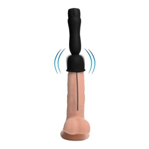 16X Penis Head Teaser with Urethral Sound - Black