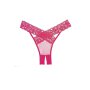 Adore Desire Panty ( Crotchless ) - Hot Pink - OS