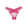 Adore Desire Panty ( Crotchless ) - Hot Pink - OS