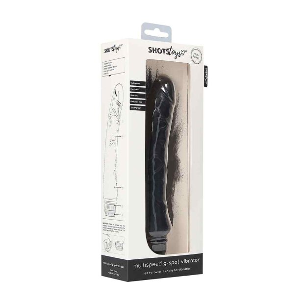 Multispeed G-Spot Vibrator - Black