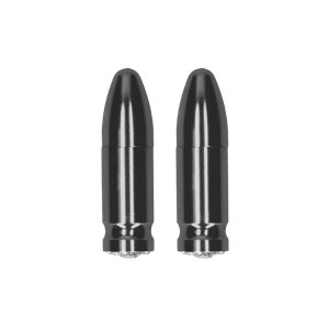 Magnetic Nipple Clamps Diamond Bullet Grey