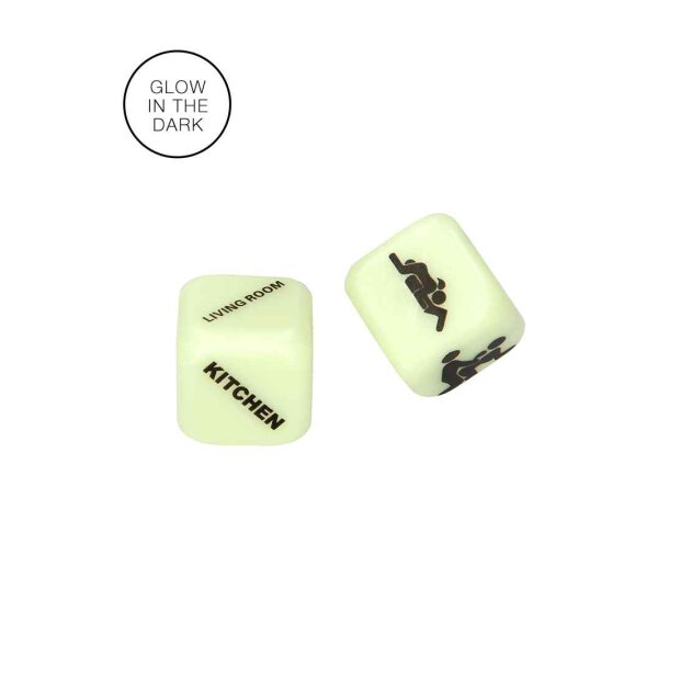 Light Up Your Sexy Night Dice - Glow in the Dark
