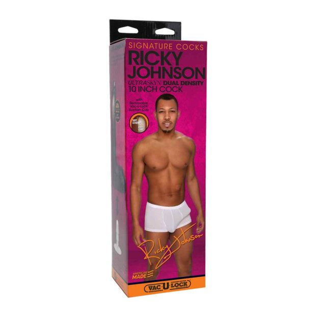 Ricky Johnson 10 Inch ULTRASKYN Cock w Vac-U-Lock