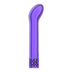 Jewel Rechargeable ABS Bullet Purple