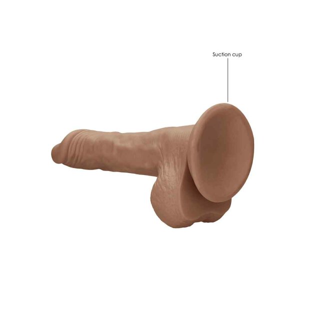 Dong with testicles Tan 25,5 cm
