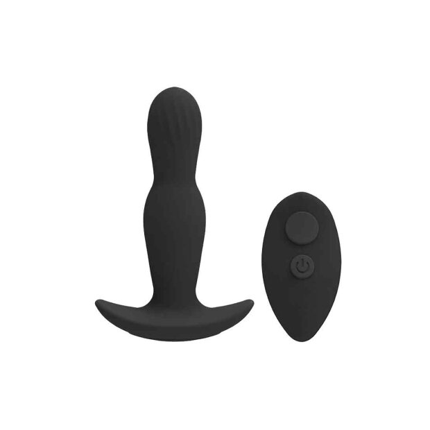 A-Play - EXPANDER - Silicone Anal Plug with Remote - Black