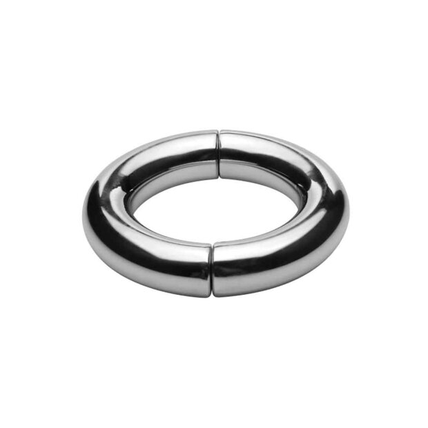 Master Series Mega Magnetize Stainless Steel Magnetic Cock Ring - 4,4 cm