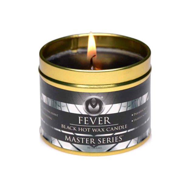 Master Series Fever Black Hot Wax Paraffin Candle 90 g