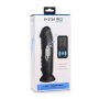 5X Vibrating & E-Stim Silicone Dildo + Remote