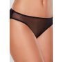 Open Panty Mesh Front  -  Black - OS