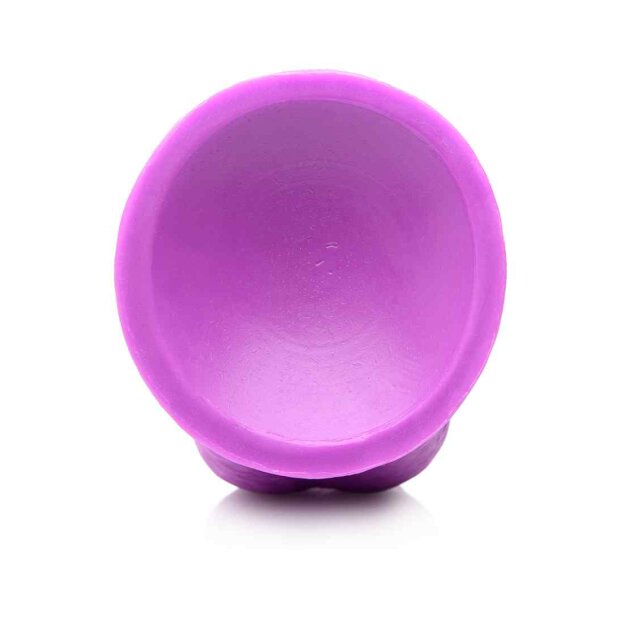 POP 6.5" Dildo with Balls - Purple