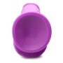 POP Dildo with Balls - Purple 21cm