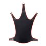 Leather Sling with Red Piping - 5 Points - Black