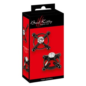 Bad Kitty Nipple Jewellery black