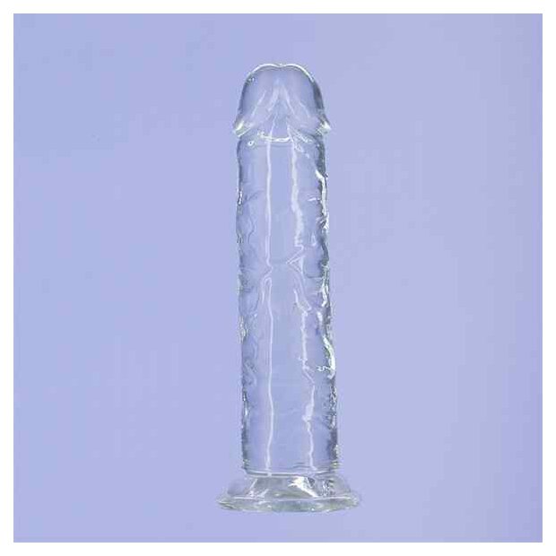 Addiction Crystal Addiction 20 cm Vertical Clear TPE