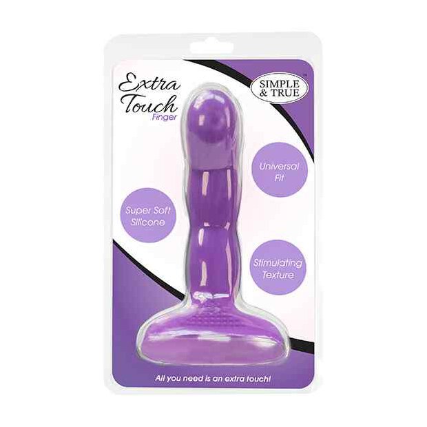 PowerBullet Extra Touch Finger Dong Purple