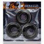 Oxballs FAT WILLY 3-pack Cockrings - Black
