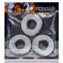 Oxballs FAT WILLY 3-pack Cockrings - Clear