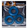 Oxballs FAT WILLY 3-pack Cockrings - Space Blue