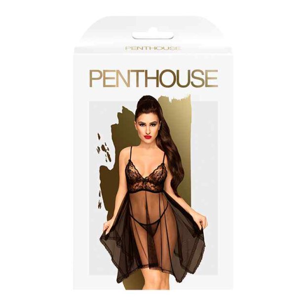 PENTHOUSE Naughty Doll Black S/M - L/XL