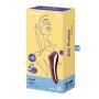Satisfyer Dual Kiss Insertable Air Pulse Vibrator Wine Red