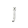 Hollow Penis Shower Plug Curved