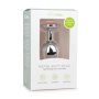 Metal Butt Plug No. 2 Silver/Pink