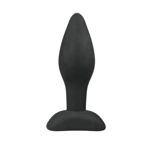 Small Black Silicone Buttplug 2,8 cm