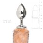 Fox Tail Plug No. 3 Silver 3,4 cm