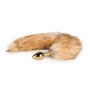 Fox Tail Plug No. 1 Gold 2,7 cm