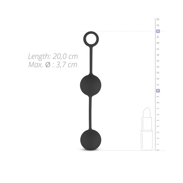 Love Balls With Counterweight Black
