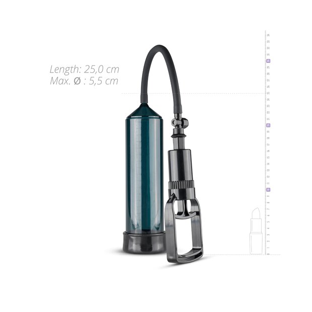 Finger Grip Penis Pump Black