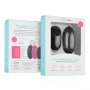 Vibrating Egg With Remote Control Black