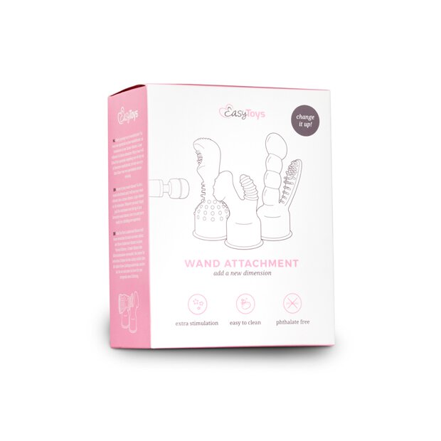Easytoys Clear Masturbator Wand Attachtment